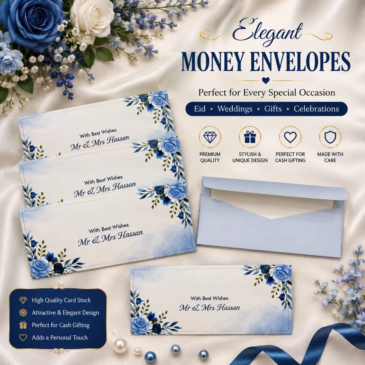 Luxury Wedding Money Envelope 21